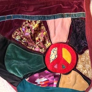 Lucky Brand Peace Sign Bag